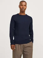 Swetry męskie - Jack & Jones Sweter w kolorze granatowym - miniaturka - grafika 1