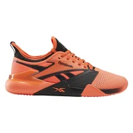 Sneakersy męskie - Męskie Sneakersy REEBOK NANO COURT 100205030 – Pomarańczowy - miniaturka - grafika 1