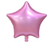 Balony i akcesoria - GoDAN Balon foliowy 18" Gwiazda różowa, matowa BFOL/4294-5 - miniaturka - grafika 1