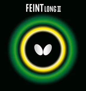 Pokrycie Butterfly  Feint Long II  Czarny, OX - Tenis stołowy - miniaturka - grafika 1