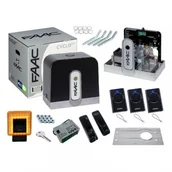 Zestawy do bram - FAAC Zestaw CYCLO C721 24V EXTENDED do bram przesuwnych do 800 kg - miniaturka - grafika 1