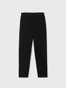 Spodnie i spodenki dla dziewczynek - Mayoral Spodnie dresowe 7590 Czarny Regular Fit - miniaturka - grafika 1