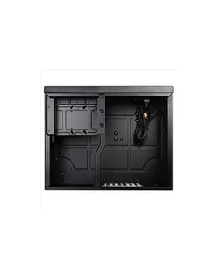 SilverStone Grandia GD08B HTPC/ desktop case, USB 3.0 x2, black, w/o PSU - Obudowy komputerowe - miniaturka - grafika 1