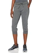 Spodnie damskie - Energetics Damskie spodnie Capri Marlen Capri szary Greydark/melanż 44 407858 - miniaturka - grafika 1