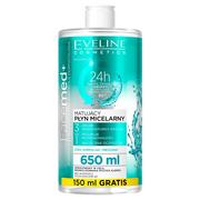 Płyny micelarne - Eveline FACEMED Matujący płyn micelarny 3w1 650ml - miniaturka - grafika 1