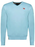 Swetry męskie - Geographical Norway Sweter w kolorze błękitnym - miniaturka - grafika 1