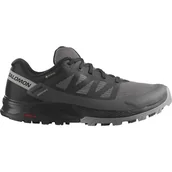 Buty trekkingowe damskie - Damskie Buty SALOMON OUTRISE GTX W L47142600 – Czarny - miniaturka - grafika 1