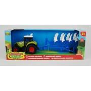 Samochody i pojazdy dla dzieci - Traktor z przyczepą w pudełku (dźwięki) 030539 Dromader - miniaturka - grafika 1