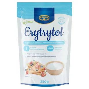 Kruger Erytrytol 250g  od 150 złotych KRUG.9520 - Cukier i słodziki - miniaturka - grafika 1