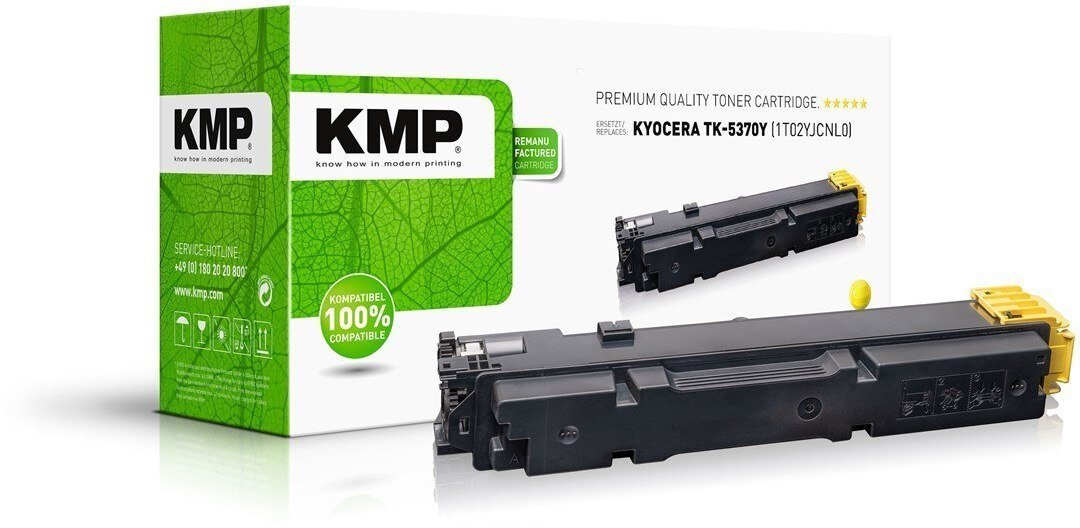 Toner KMP Toner Kyocera TK-5370Y PA3500/MA3500 Serie yellow 5000 S remanufactured 2930,0009