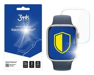 3x Folia Hydrożelowa Ochronna 3mk Watch Protection do Apple Watch 10 46mm - Akcesoria do smartwatchy - miniaturka - grafika 1