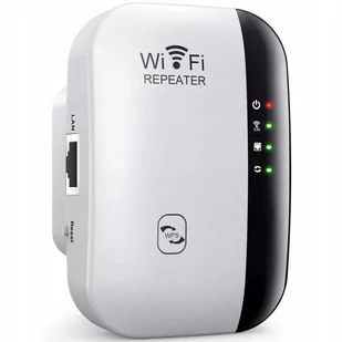 Wzmacniacz sygnału wi-fi mocny repeater 300mb/s w01 - Wzmacniacze sygnału wifi - miniaturka - grafika 1