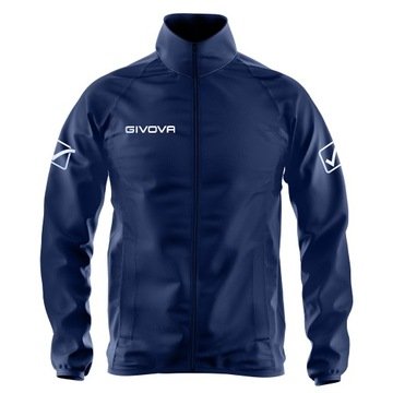 RJ001 R. L Kurtka męska wiatrówka z kapturem Givova Rain Bascio