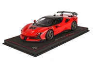 Samochody i pojazdy dla dzieci - Bbr Ferrari Sf90 Xx Stradale Red Corsa 32 1:18 P18237C - miniaturka - grafika 1