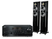 Zestawy stereo - Hegel R-N2000A (czarny) + Vela FS407.2 (czarny) - miniaturka - grafika 1