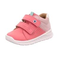 Buty dla dziewczynek - Superfit Breeze dziewczęce buty do nauki chodzenia, Różowy jasnozielony 5520, 25 EU - miniaturka - grafika 1