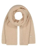 Apaszki i szaliki damskie - Barts Szal "Guane" w kolorze beżowym - miniaturka - grafika 1