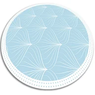 Dywany - Winylowy dywan okrągły delikatne linie fi70 cm - miniaturka - grafika 1