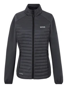 Regatta Kurtka hybrydowa "Clumber" w kolorze antracytowym - Kurtki i kamizelki sportowe damskie - miniaturka - grafika 1