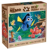 Puzzle - Puzzle 24 dwustronne Eko Nemo - Lisciani - miniaturka - grafika 1