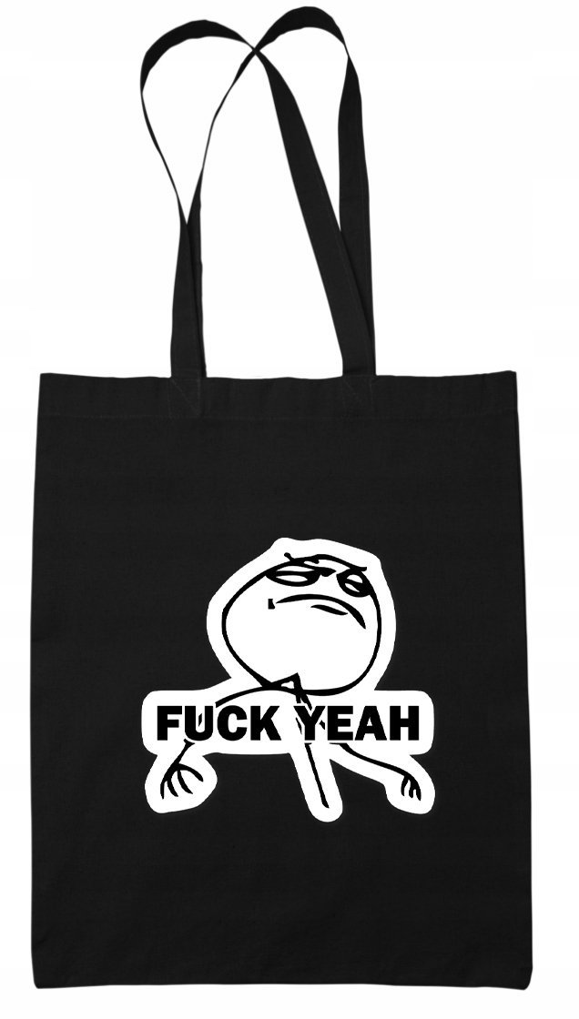 Torba Na Ramię EKO bawełniana Fuck Yeah Mem Meme