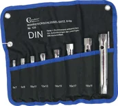 Klucze i nasadki - Condor Werkzeug Klucze rurowe 6-22 mm, 8 szt. C.125 - miniaturka - grafika 1