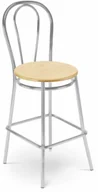 Taborety i hokery - Hoker Nowy Styl TULIPAN HOCKER WOOD  - miniaturka - grafika 1