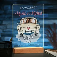 Ramki na zdjęcia - Lampka ramka XL z wydrukiem na szkle akrylowym i podświetleniem LED - miniaturka - grafika 1