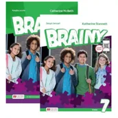 Książki do nauki języka angielskiego - Pakiet Brainy. Klasa 7. Książka ucznia oraz zeszyt ćwiczeń. Język angielski. Szkoła podstawowa - miniaturka - grafika 1