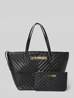 Torebki damskie - Torba shopper z aplikacją z logo model ‘BJUDE’ - miniaturka - grafika 1