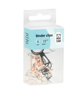 Spinacze i klipsy do papieru - Klipy do papieru CUTE CATS 33mm zestaw 6 sztuk - miniaturka - grafika 1