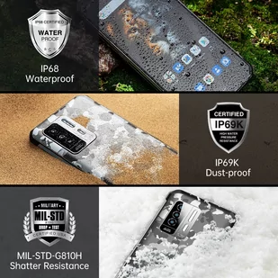 OUKITEl WP27 Rugged 12GB/256GB Camouflage - Telefony komórkowe - miniaturka - grafika 10