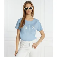 Koszulki i topy damskie - Armani Exchange T-shirt | Regular Fit - miniaturka - grafika 1