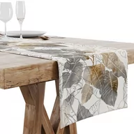 Obrusy i serwetki - Bieżnik Obrus Na Stół Matowy Gładki 40X140 - miniaturka - grafika 1