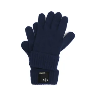 Armani Exchange Wełniane rękawiczki - Rękawiczki - miniaturka - grafika 1