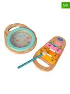 Instrumenty muzyczne dla dzieci - Peppa Pig 2-częściowy zestaw "Świnka Peppa" ze wzorem - 12 m+ - miniaturka - grafika 1