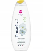 Kosmetyki do kąpieli - Dermomed DERMOMED Żel pod prysznic PLUMERIA, 650 ml NEW 8054633839584 - miniaturka - grafika 1