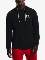 Bluzy sportowe męskie - Bluza męska Under Armour  RIVAL TERRY LC HD-BLK L - miniaturka - grafika 1