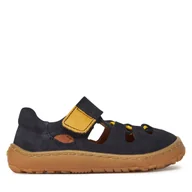 Buty dla chłopców - Sandały Froddo Barefoot Elastic Sandal G3150262 M Granatowy - miniaturka - grafika 1