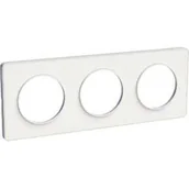 Klawisze i ramki - Ramka potrójna ODACE TOUCH - biały - miniaturka - grafika 1