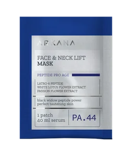 ARKANA Face  Neck Lift Mask Specjalistyczna Maska w Płachcie Na Twarz i Szyję 1szt. - Maseczki do twarzy - miniaturka - grafika 1