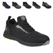 Biuro i firma OUTLET - Iron Mountain IMSHU230 męskie stalowe noski antypoślizgowe przeciwpoślizgowe przeciwprzenikające antystatyczne odporne na ciepło podeszwa odzież robocza bezpieczeństwo buty stopa, czarny, 7/41 - miniaturka - grafika 1