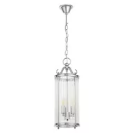 Lampy sufitowe - Lumina Deco Deco LAMPA WISZĄCA LOFT CHROMOWANA BOSTON W3 LDP 1235-3 (CHR) - miniaturka - grafika 1