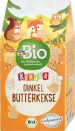 Przekąski dla dzieci - DM BIO Ciasteczka Orkiszowe Zwierzaczki z Daktylem - miniaturka - grafika 1
