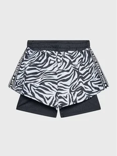Guess Szorty sportowe J3RD00 WDGX0 Czarny Regular Fit - Spodenki damskie - miniaturka - grafika 1