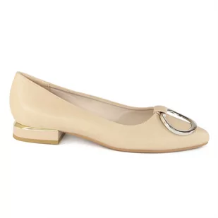 Półbuty damskie Jezzi ASA201-7 beż - Moda i Uroda OUTLET - miniaturka - grafika 4