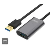 Kable USB - Unitek Przedłużacz USB 2.0 5m AM-AF PREMIUM Y-271 AKUNIPU00000009 - miniaturka - grafika 1
