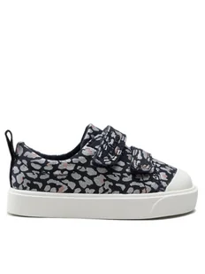 Clarks Trampki City Bright T. 261652036 Granatowy - Buty dla dziewczynek - miniaturka - grafika 1