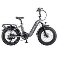Rowery - FAFREES F20 Master E-bike 20*4.0 inch Air Tire 500W Rear Drive 25km/h Max Speed 48V 22.5Ah Battery 140-160km Range -Grey - miniaturka - grafika 1