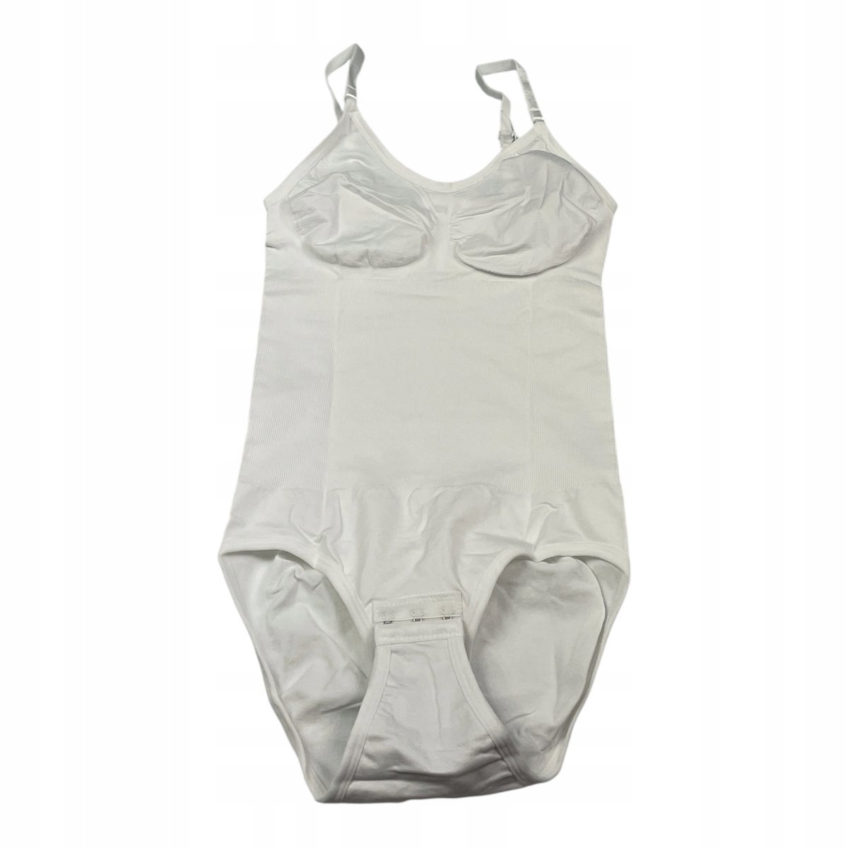 Body Heyshape modelujące prążkowany okrągły dekolt S